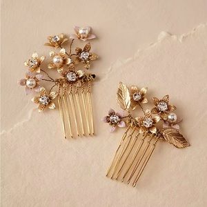Anthropologie BHLDN Abbington Hair Comb Set